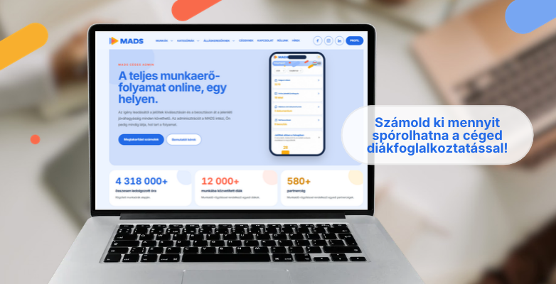 A teljes munkaerő-folyamat online: ezt tudja a MADS új céges adminja